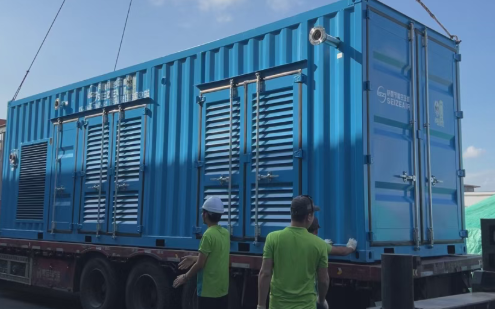 薩震AI智慧集裝箱空壓站 薩震AI智慧集裝箱空壓站